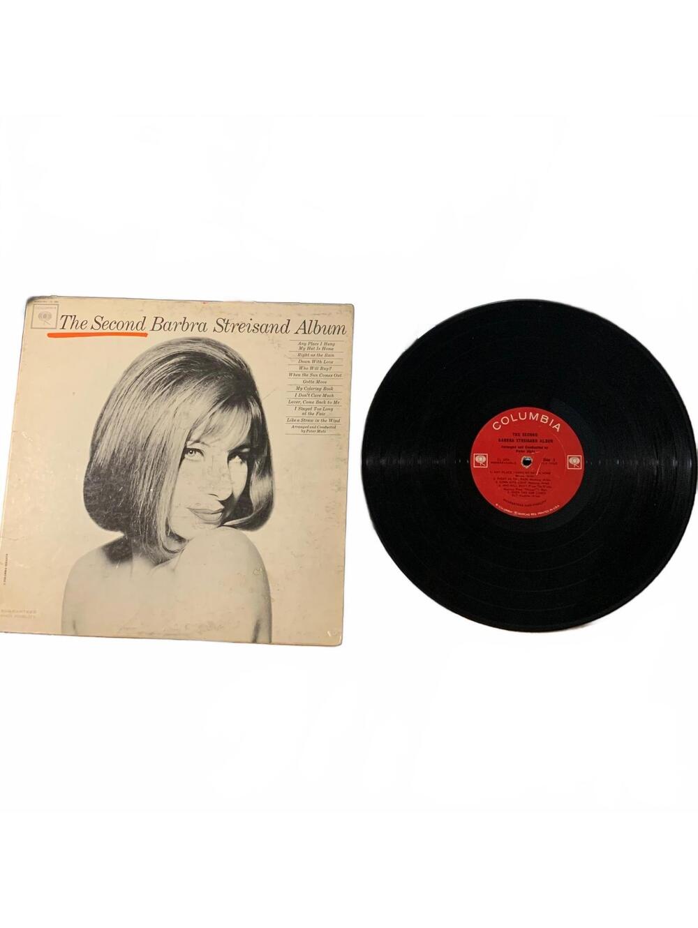 The Second Barbra Streisand Album Columbia LP Record Album Vinyl
